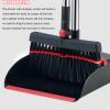 YEDECOR Broom and Dustpan Set for Home with 52.4in Long Handle, Upright and Lightweight Dust pan and Brush Combo Store Sweep Set for Kitchen Room Office Lobby Floor Cleaning view 4