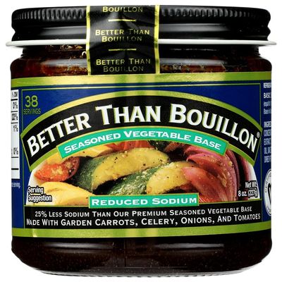Better Than Bouillon Reduce Sodium Roasted Beef Base, 8 OZ (Pack of 6)
