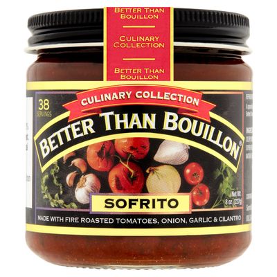 Better Than Bouillon Culinary Collection Base, Sofrito Base, Contains 38 Servings Per Jar, 8-Ounce Glass Jar (Pack of 4)