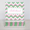 20 PC Pink and Green Sisterhood Notecards | Sorority Inspired | Blank Inside view 3