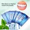 50Pcs Tooth Wipe White Strips Teeth Whitening Strips for Removing Oral Finger Brush Up Teeth Cleaning Tools for Oral Deep Cleaning Treatments view 2