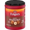 Folgers Toasty Hazelnut Flavored Ground Coffee, 9.6 Ounce Canister (Pack of 6) view 3