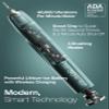 Aquasonic Vibe Series Ultra-Whitening Toothbrush  ADA Accepted Power Toothbrush - 8 Brush Heads & Travel Case  40,000 VPM Motor & Wireless Charging - 4 Modes w Smart Timer  Mint Green Metallic view 2