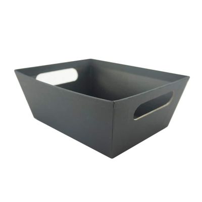 Black Gift Basket with Handles