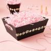 Black Gift Basket with Handles view 2