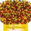Original Chewy Candy - Assorted Fruit Flavors 1 Pound Old School Candy Great for Movie Nights and More in a Bulk Resealable King of Sweets Bag view 1