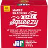 Jif Squeeze Creamy Peanut Butter, Resealable Pouches, 5 Ounces (Pack of 24) view 3
