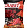 Tortilla Style Protein Chips - 19g Protein - Hot & Spicy (8 Bags) view 3