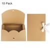 ITODA 10 Pcs Gift Boxes Packing Box for Shirt PajamasSilk Scarf Paper Case with Ribbon Present Box for Birthday Wedding Ceremony Festival view 2