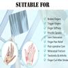 2 Finger Splint Brace Hand Wrist Support Universal for Left or Right Hand Two Trigger Finger Splint Adjustable Finger Straightening Immobilizer for Boxer Fractures, Arthritis, Mallet Finger, Sprains, Metacarpal Fractures, Broken Fingers Pain Relief view 3
