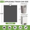 132 Count-Small Trash Bags, 4 Gallon Trash Bag Drawstring,Bathroom Garbage BagsTear-Free Garbage Bags Plastic Wastebasket Liners for Toilet Home Office and Bedroom(Black) view 2