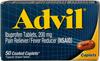Advil Pain Reliever/Fever Reducer 200 mg Coated Tablets 50 ea (Pack of 6) view 1