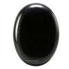 Amazing Gemstone Black Obsidian Crystals and Healing Stones - Large Palm Stone Crystals Piedra - Crystal for Good Luck, Balanced Positive Energy, Meditation - Unique Stocking Stuffers & Birthday Gift view 1