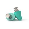 Flare Earshade Pro  Earplugs  Block Sound  Aerospace Titanium & Super Soft Memory Foam  Green view 1