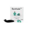 Flare Earshade Pro  Earplugs  Block Sound  Aerospace Titanium & Super Soft Memory Foam  Green view 3