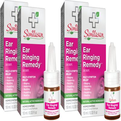 Similasan Ear Ringing Remedy Drops, 0.33 Ounce, 2 Count (Pack of 2)