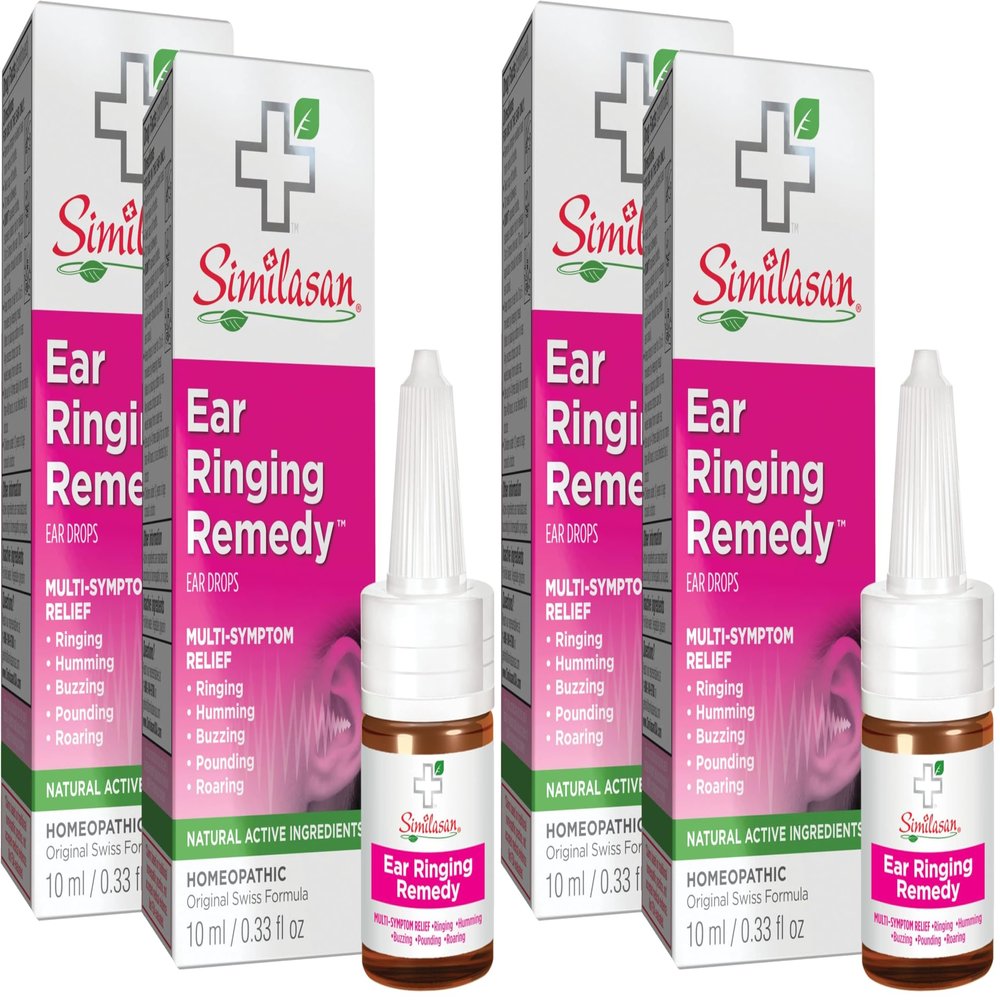 Similasan Ear Ringing Remedy Drops, 0.33 Ounce, 2 Count (Pack of 2)
