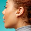 Flare Earshade  Earplugs  Block Sound  Aerospace Aluminium & Super Soft Memory Foam  Orange view 2
