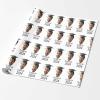 InterestPrint Custom Graduation Gift Wrapping Paper with Photo Personalized Funny Class of 2024 White Wrapping Paper Roll 58x23 for Mom Dad Grandma Grandpa Graduation 1 Roll view 2