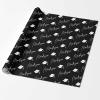 InterestPrint Customized Senior 2023 Gift Wrapping Paper Personalized Name Graduation Wrapping Paper Black Monogram Wrap Paper Roll 58x23 for Women Men Kids Boys Girls Graduation 3 Roll view 2