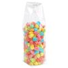 Yotelab Flat Bottom Cellophane Bags, 2x2x8.3 Inches Gusseted Cellophane Bags With Paper Insert,100 Pieces view 1