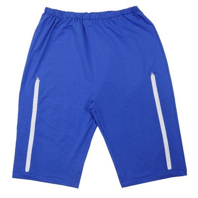 Incontinence Care Pants for Elderly with High Capacity Pocket to Store Urine Bag Suit for Outdoor Activity (Color : Blue, Size : X-Large)