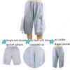 Incontinence Care Trousers Double Pocket Care Clothes for Incontinent People to Go to The Toilet (Color : Gray, Size : Large) view 3