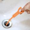 5pcs Plastic Sink Drain Dredge Pipeline Hook Hair Cleaning Tool Kitchen Cleaning Supplies view 4