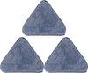360 Rotatable Adjustable Cleaning Mop - Extendable Triangle Wall Cleaning Mop, Imitation Hand Twist Quick Dry Mop, Long Handle Microfiber Spin Mop Head Replacement for Ceiling, Wall (Z - 3 Mops) view 1
