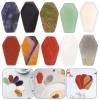 10pcs Crystal Stone Coffin DIY Stone Decor Natural Stone Crafts Natural Crystal Stone Crafts Colorful Stones Stone Ornaments Home Table Decoration Yoga Natural Crystal Stone view 4