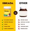 Kokada Coconut Spread, Original (11oz Jars, Pack of 2 Jars) - Peanut Free, School Safe Snack, Organic Ingredients, Vegan, Gluten Free Spread, Peanut Butter, Sunflower Seed & Cookie Butter Alternative view 4