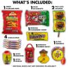 Fun Flavors Box Cinco de Mayo Mexican Candy 28 Count Fiesta Gift Bag with Surprise Rubber Duck view 2
