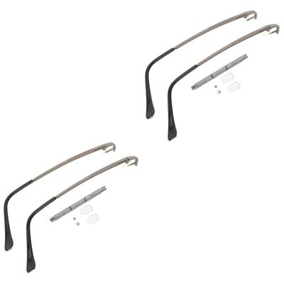 ULTECHNOVO 2 Sets Ergonomic Glasses Tightening Kit Repair Kit for Eyeglasses Nose Pads Screwdriver Set