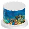 Under The Sea Edible Tall Cake Decoration Wrap view 1