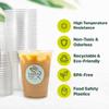 L2K [1000 Pack] 16 oz Clear Coffee Cups, Clear Plastic Cup, Disposable Cups, Iced Coffee Cup (1000 Cups) view 3