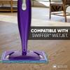10" Dry & Wet Mucho Mop Pads - Compatible with Swiffer Wet Jet - Replacement Flat Mop Heads - Reusable & Washable Microfiber Mop Pads, 2 Pack view 3