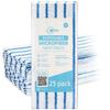 10" MWipes Semi-Disposable Microfiber Mop Pads - Compatible with Swiffer Wet Jet - Replacement Flat Mop Heads Compatible with Any Flat Mop System, 25 Pack view 1