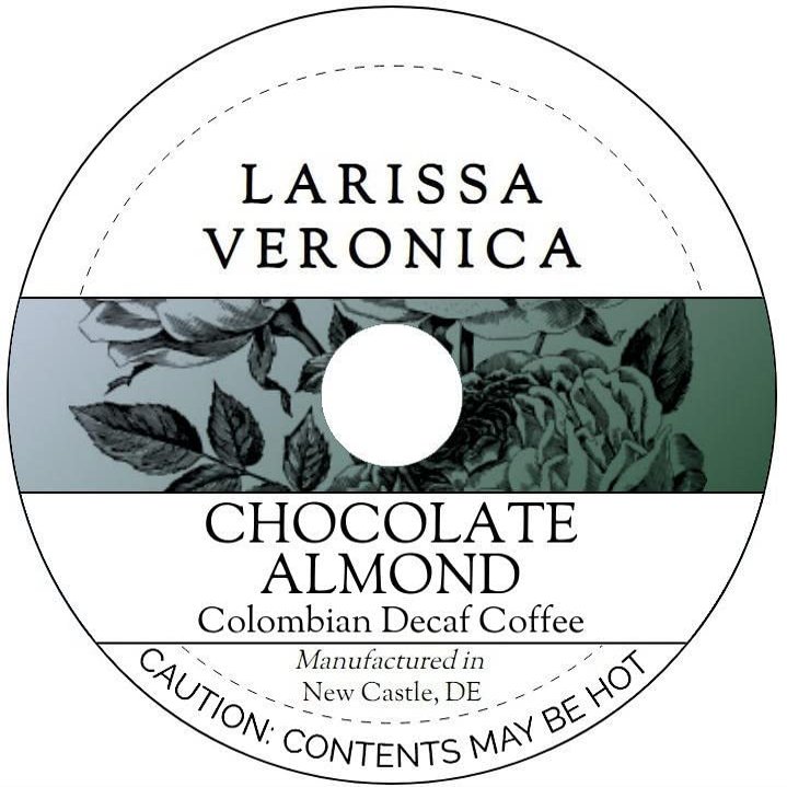 Chocolate Almond Colombian Decaf Coffee (Single Serve K-Cup Pods) (Gourmet, Naturally Flavored, Whole Coffee Beans) (12 pods, ZIN: 571980) - 3 Pack