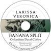 Banana Split Colombian Decaf Coffee (Single Serve K-Cup Pods) (Gourmet, Naturally Flavored, Whole Coffee Beans) (12 pods, ZIN: 571276) - 2 Pack view 1