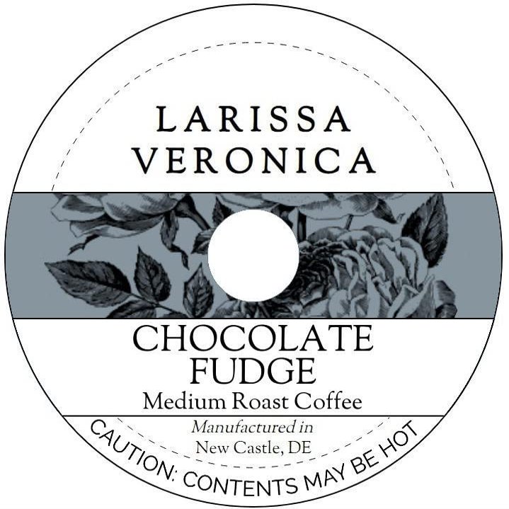 Chocolate Fudge Medium Roast Coffee (Single Serve K-Cup Pods) (Gourmet, Naturally Flavored, Whole Coffee Beans) (12 pods, ZIN: 572024) - 2 Pack