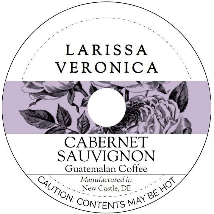 Cabernet Sauvignon Guatemalan Coffee (Single Serve K-Cup Pods) (Gourmet, Naturally Flavored, Whole Coffee Beans) (12 pods, ZIN: 571658)