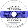 Chocolate Strawberry Medium Roast Coffee (Single Serve K-Cup Pods) (Gourmet, Naturally Flavored, Whole Coffee Beans) (12 pods, ZIN: 572088) view 1