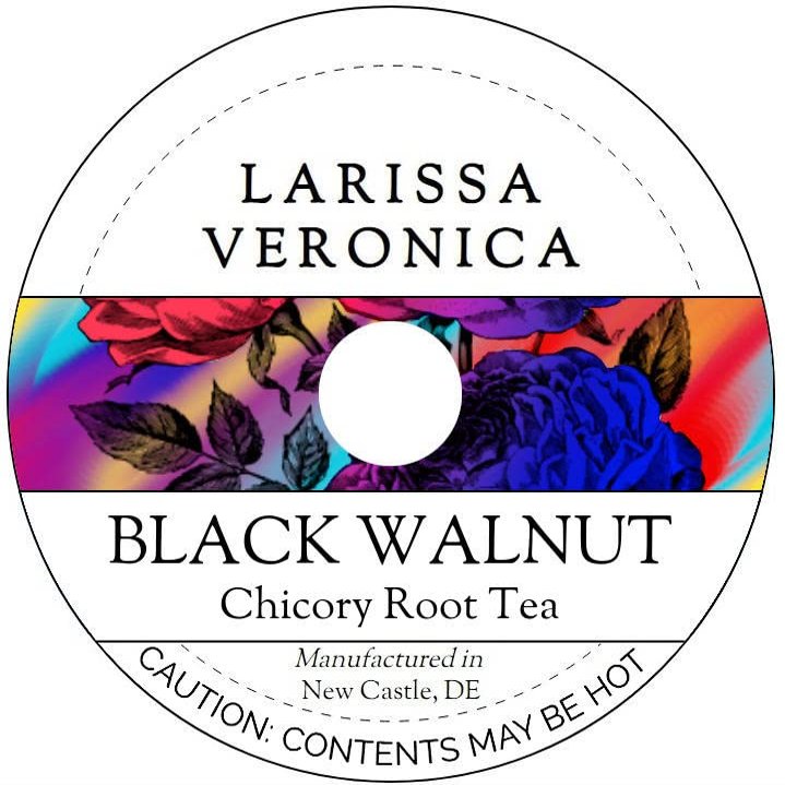 Black Walnut Chicory Root Tea (Single Serve K-Cup Pods) (12 pods, ZIN: 571396) - 2 Pack