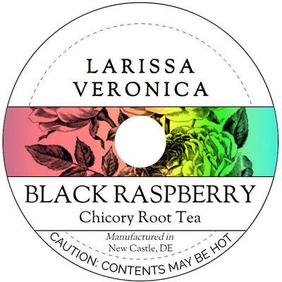 Black Raspberry Chicory Root Tea (Single Serve K-Cup Pods) (12 pods, ZIN: 571380) - 2 Pack