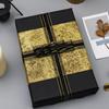Cakina Dark Wrap Wrapping Paper Gift Paper Spring Gift Pattern Birthday Holiday Party Baby Wrapping Paper Storage for Wrapping Paper (Black, One Size) view 3