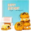 Mo's Mixed Box - Birthday Gifts For Men, Women, Dad, Mom, Husband, Wife, Boys, Girls - Fresh Mo's Bundt Cakes in a Beautiful Birthday Gift Box - Assorted Flavors: Hazelnut Spread, Dulce de Leche, Cinnamon, Guava (8 Mini Cakes) view 1