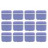 AmeriCan Goods Denture Bath Case Cup Box Holder with Basket, Storage Container Care for Dentures, Clear Braces, Night Guard & Retainers,Traveling (Lavander) view 3