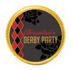 80ct Personalized Kentucky Horse Derby Race Candy Party Favors Chocolate Coins (80 Count) - Gold Foil view 2
