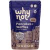 Almond based waffles Why Not Pancakes mix (2 pack) with Brownie flavor waffle Gluten Free & no added sugar Works with Waffle Maker - Fast and Fresh Breakfast Foods view 3