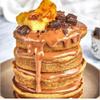 Almond based waffles Why Not Pancakes mix (2 pack) with Brownie flavor waffle Gluten Free & no added sugar Works with Waffle Maker - Fast and Fresh Breakfast Foods view 4